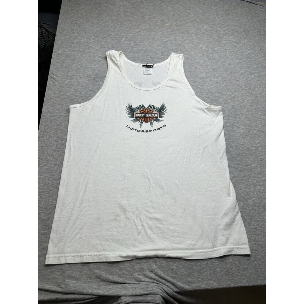 VTG 2004 Men's Harley Davidson Tribal Tank Size L